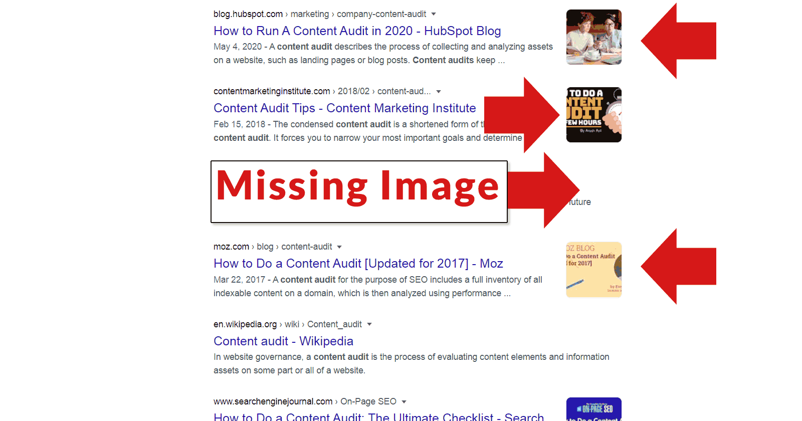 Google Testing Thumbnail Images in Search Results